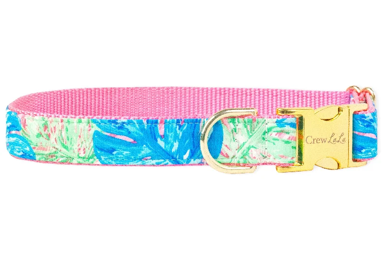 dog agility training equipment-Lilly Palms Dog Collar