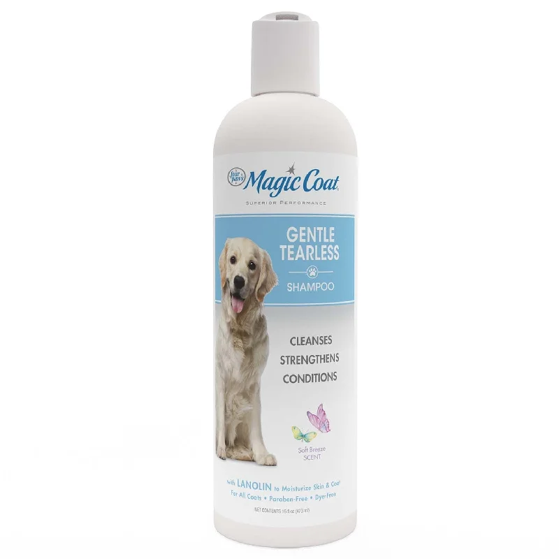 pet seat belt for car safety-Magic Coat Gentle Tearless Dog Shampoo, 16 oz