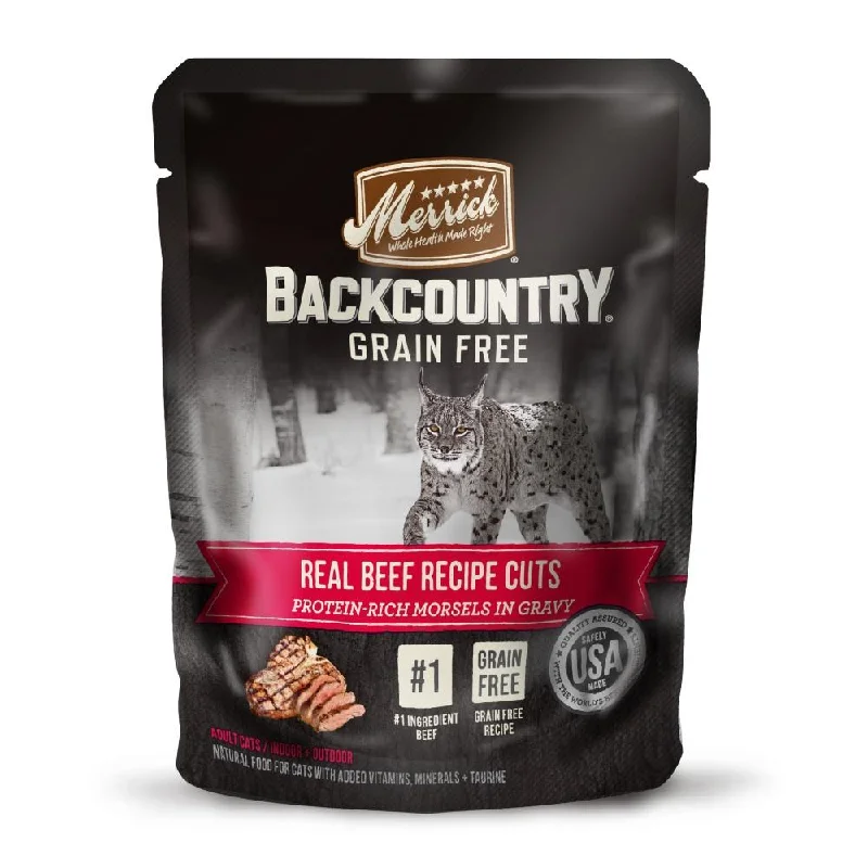 ferret hammock soft fleece-Merrick Backcountry Grain Free Real Beef Cuts Recipe Cat Food Pouch