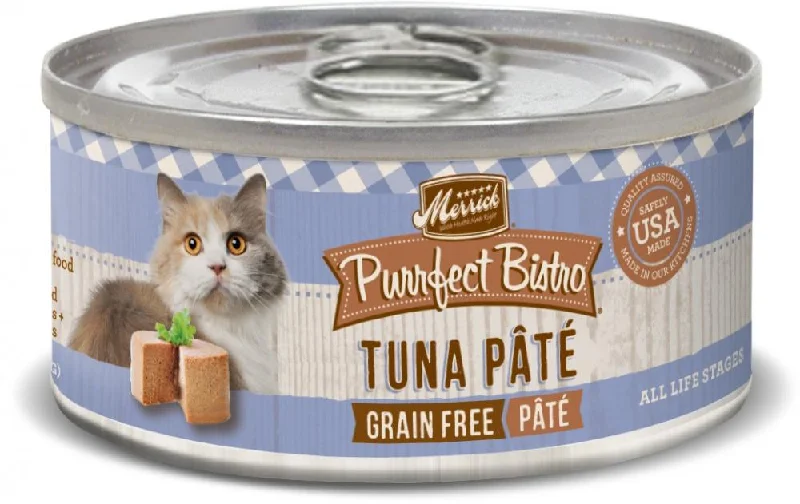 automatic self-cleaning litter box-Merrick Purrfect Bistro Tuna Pate Grain Free Canned Cat Food