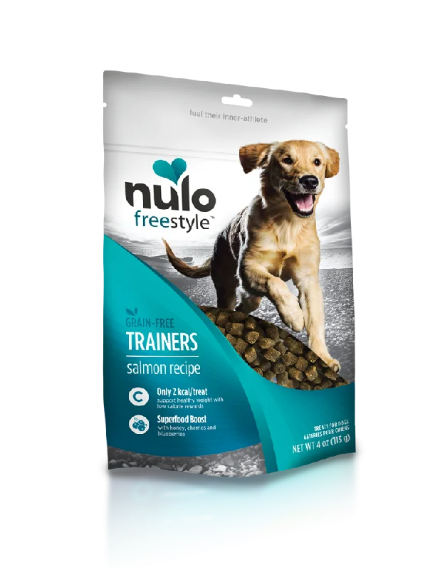 pet carrier backpack for hiking-Nulo Freestyle Trainers Grain Free Salmon Dog Treats