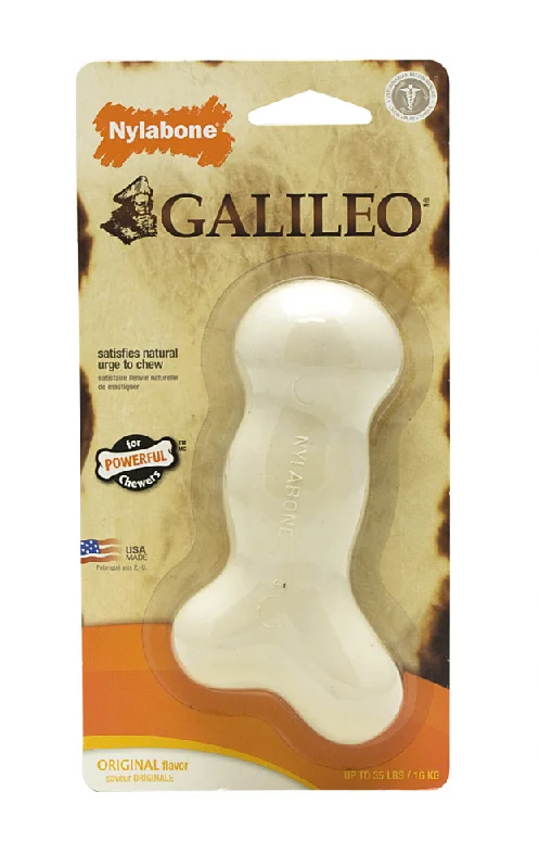 dog cooling vest for summer heat-Nylabone Galileo Chew Bone Dog Toy