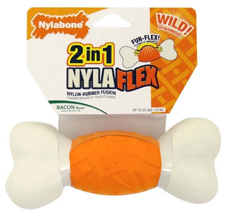 cat window perch hammock-Nylabone Nylaflex Weave Bone Size Large