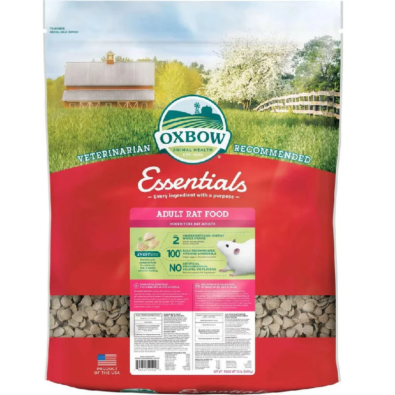 flea and tick prevention for cats-Oxbow Essentials All Natural Adult Rat Food