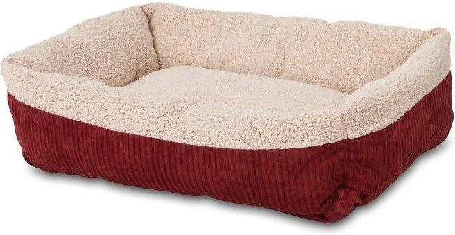 dog winter coat with fleece lining-Petmate Aspen Pet Self Warming Rectangular Lounger (Small)