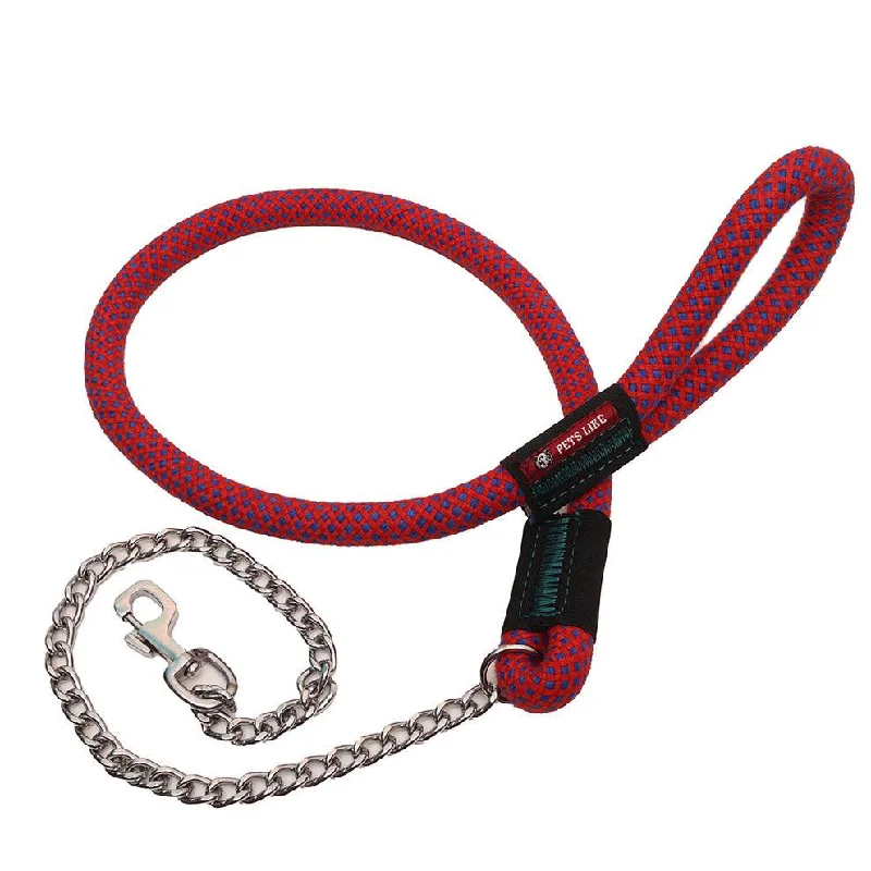 pet GPS tracker with app-Petslike Rope Leash with Chain for Dogs