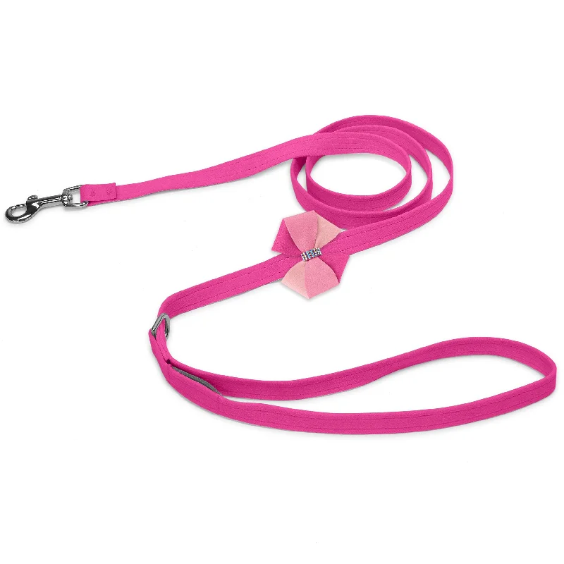 pet first aid kit for emergencies-Pink Velvet Leash