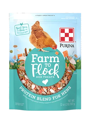 waterproof cat litter mat-Purina® Farm to Flock® Protein Blend Hen Treats