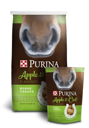 dog swimming pool foldable-Purina® Horse Treats Apple and Oat-Flavored