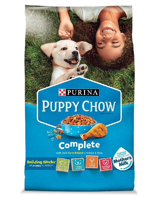 pet stroller for small dogs-Purina Puppy Chow Complete Chicken & Rice Puppy Dog Food (30 Lb)