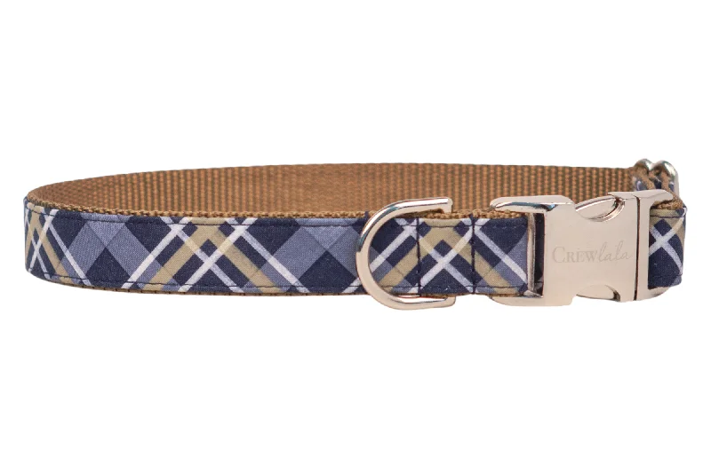 pet carrier airline approved-Ralphies Plaid Dog Collar