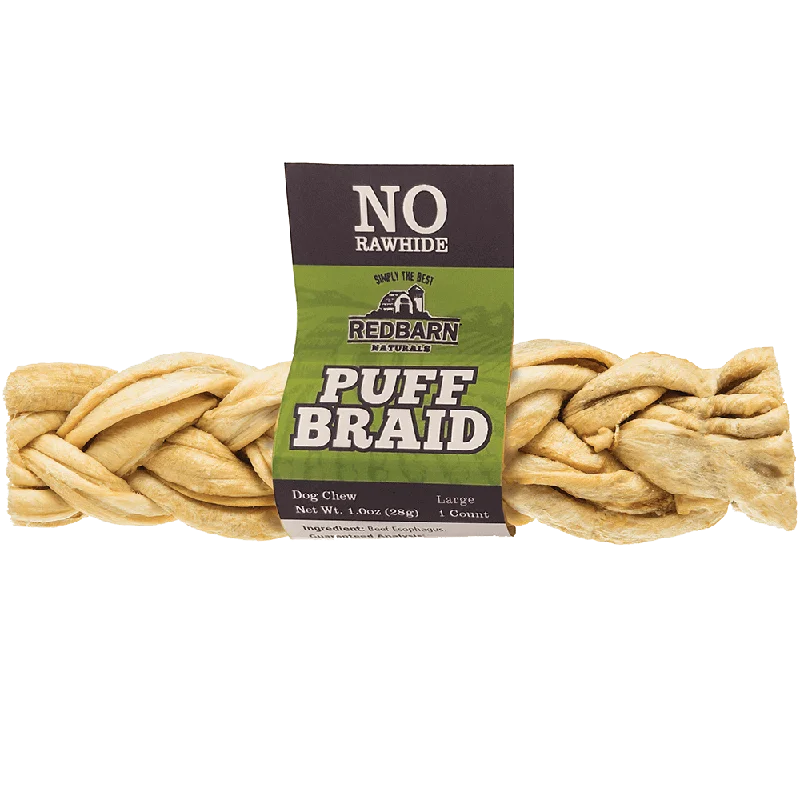 Redbarn Puff Braid Dog Treats