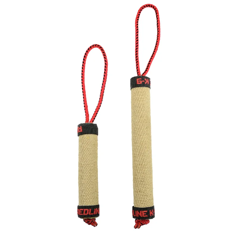 dog agility training equipment-Rolled Jute Tug With Handle