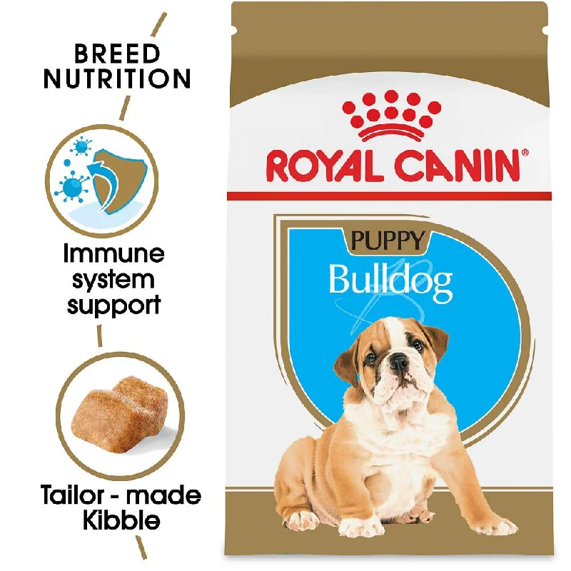 dog raincoat with hood-Royal Canin Breed Health Nutrition Bulldog Puppy Dry Dog Food