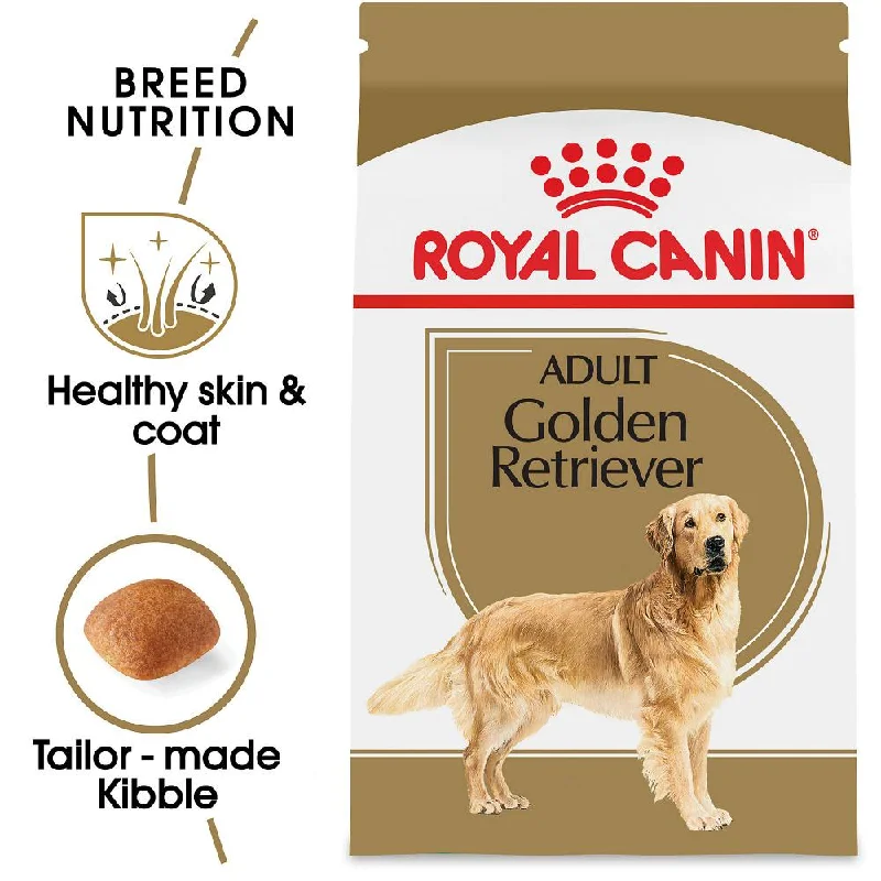 dog seat cover for cars waterproof-Royal Canin Breed Health Nutrition Golden Retriever Adult Dry Dog Food