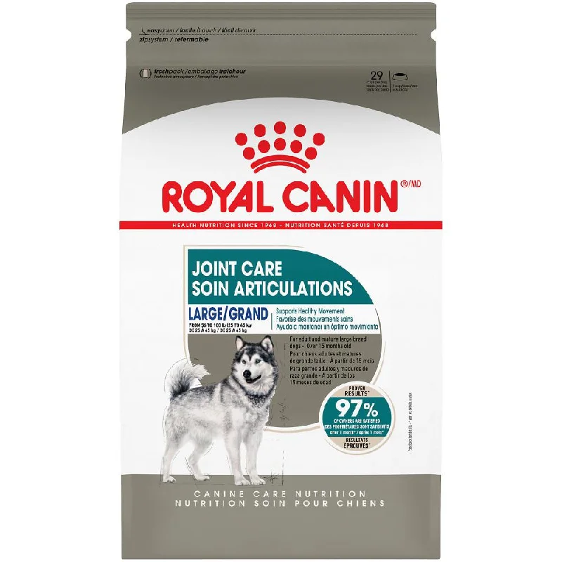 chew toys for aggressive chewers-Royal Canin Large Breed Joint and Coat Dry Dog Food