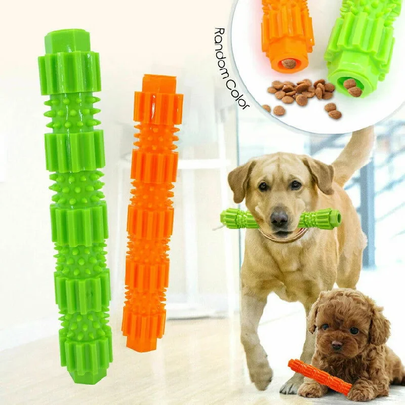 dog puzzle feeder for mental stimulation-Durable Treat Dispensing Chew Toy for Aggressive Dogs