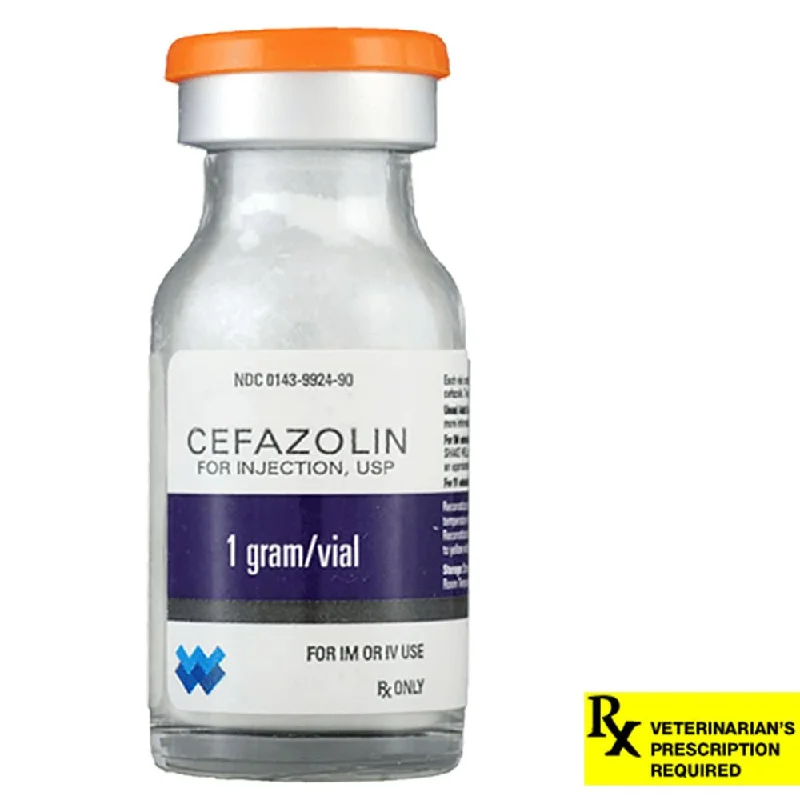 pet carrier airline approved-Rx Cefazolin, 1 gm Vial