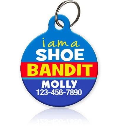 dog toothbrush and toothpaste set-Shoe Bandit Pet ID Tag