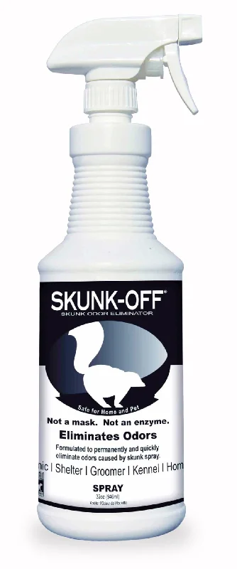 pet carrier backpack for hiking-Skunk Odor Eliminator, 32 oz, Spray Trigger Bottle