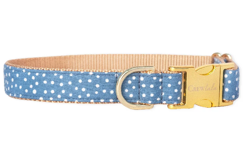 soft-sided dog crate travel-Sky Spots Dog Collar