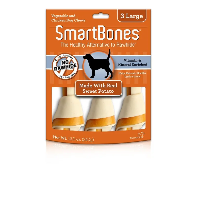 large dog house insulated outdoor-SmartBones Rawhide-Free Sweet Potato Dog Treats