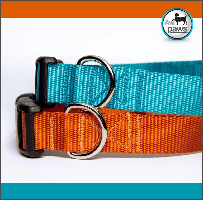 pet nail grinder quiet-Orange or Ice Blue Dog Collar