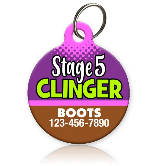 dog agility training equipment-Stage 5 Clinger Pet ID Tag