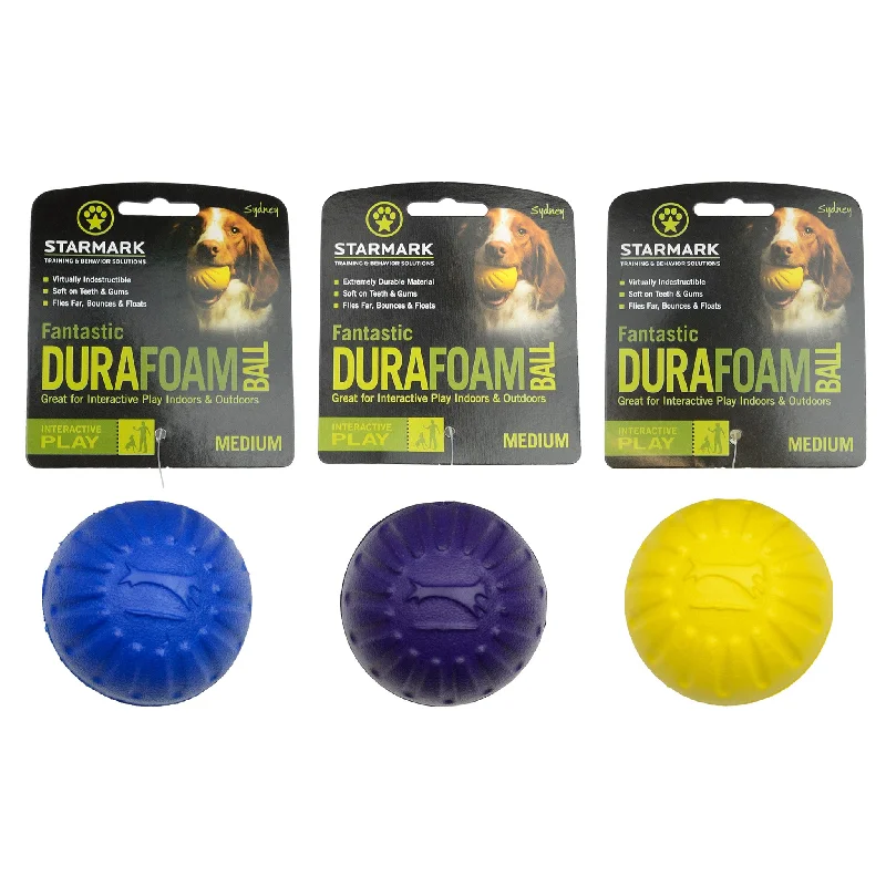 pet carrier airline approved-Starmark Fantastic Durafoam Ball - Medium