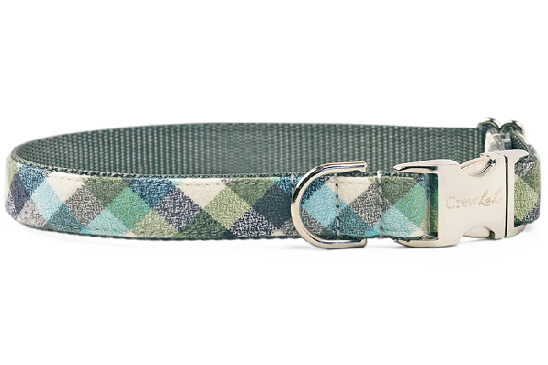 large breed dog joint supplements-Tucker Flannel Dog Collar