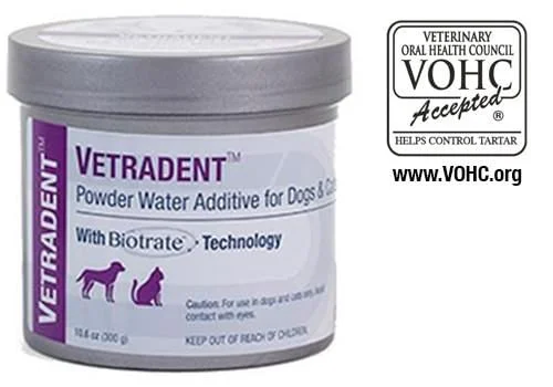 automatic pet feeder with timer-Vetradent Powder Water Additive, 300 gram