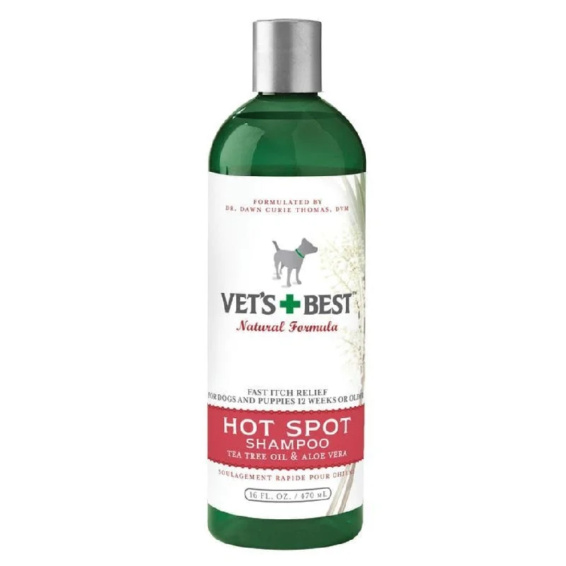 organic dog treats grain-free-VET'S+BEST HOT SPOT SHAMPOO FOR DOGS