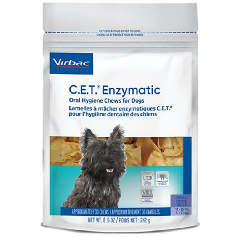 automatic self-cleaning litter box-Virbac C.E.T. Enzymatic Oral Chews for Dogs