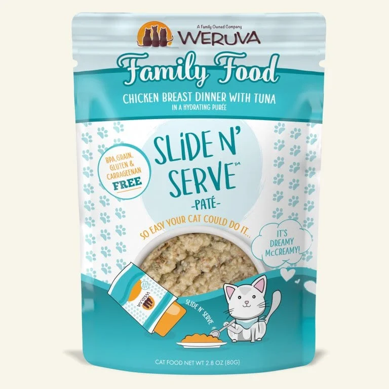 dog puzzle feeder for mental stimulation-Weruva PATE Pouch Family Food