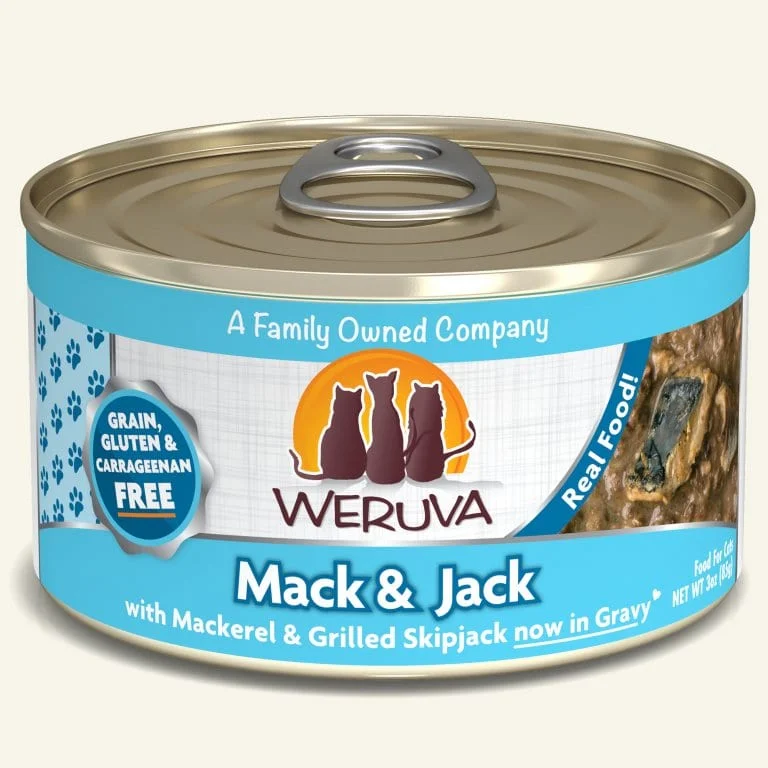 LED dog collar for night walks-Weruva Mack & Jack Canned Cat Food