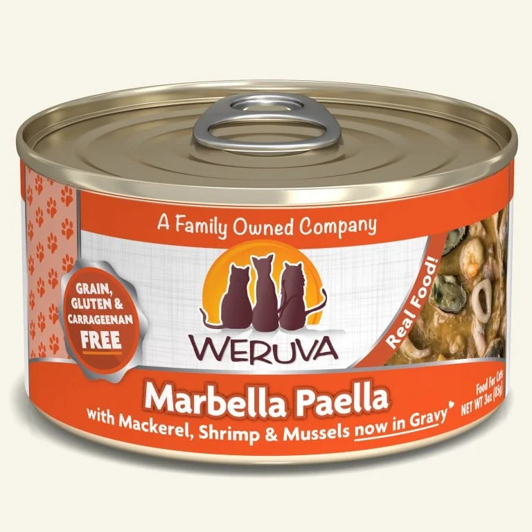 puppy playpen indoor foldable-Weruva Marbella Paella Cat Food