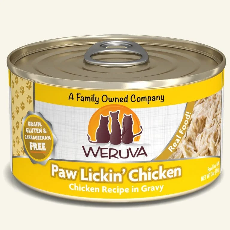 pet tracker chip with GPS-Weruva Paw Lickin Chicken Cat Food