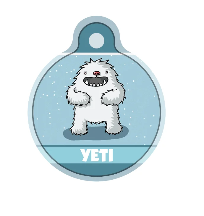 pet carrier backpack for hiking-Yeti CUSTOM TAG